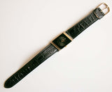 Vintage Meister-Anker Women's Watch | Black Dial Quartz Watch For Ladies