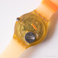 1991 Swatch SDK102 Medusa orologio | Arancia Swatch Scuba con scatola