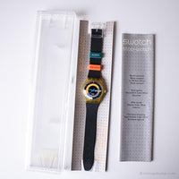 1992 Swatch SSK100 COFFEE BREAK Watch | Original Box and Papers Swatch