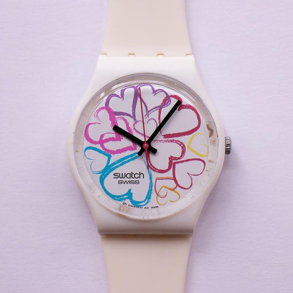 2009 Bouquet d'Amour GW148 Swatch Uhr | Liebesherzen Swatch Uhr