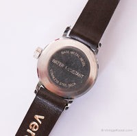 Silbertonem winziger Mechanik Timex Uhr für Frauen | Jahrgang Timex Uhr