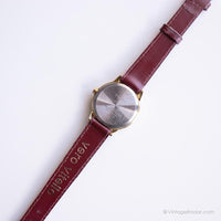 Vintage elegante Timex Indiglo reloj para ella | Fecha de oro reloj