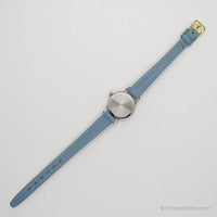 Piccolo orologio tono d'argento per lei | Orologio da polso vintage EMES