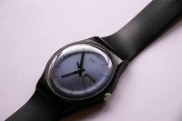 2010 Swatch SUOB702 Schwarzer Rebell Uhr | Schwarz Swatch Neuer Gent Uhr