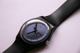 2010 Swatch Suob702 Black Rebel Watch | أسود Swatch ساعة جنت جديدة