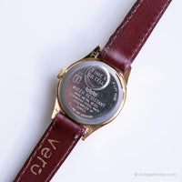 Winziger Gold-Ton Timex Uhr für Damen | Elegant Vintage Armbanduhr