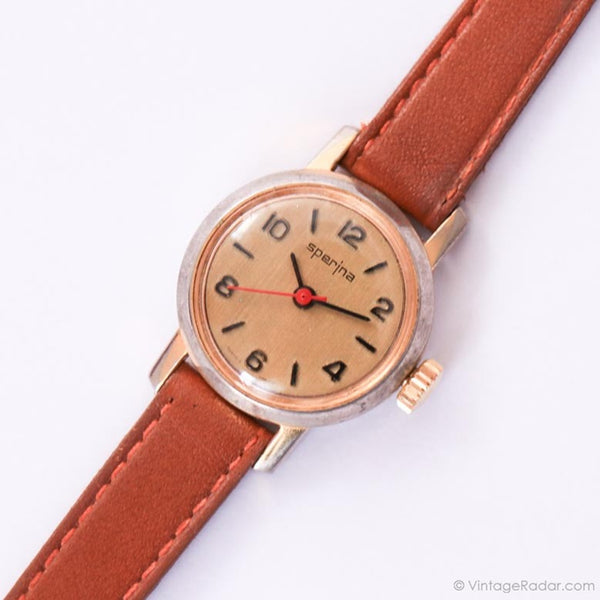 1970s Vintage Sperina Swiss Watch for Women Unique Retro Watch