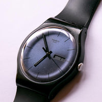 2010 Swatch Spob702 Black Rebel Watch | Nero Swatch Nuovo Gent Watch
