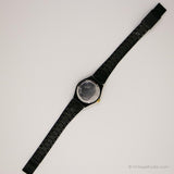 Vintage Black Bassel Uhr für Damen | 90S Retro Armbanduhr