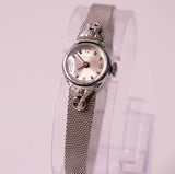 Anni '80 Timex Orologio meccanico per donne Bracciale in acciaio