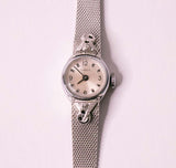 1980s Timex Mechanical Watch for Women Steel Bracelet