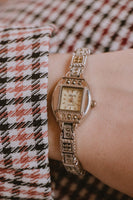Silberton Gruen Quarz Uhr für Frauen | Damen Vintage -Uhren