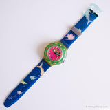 1991 Swatch SDN101 HAPPY FISH Watch | Colorful Swatch Scuba with Box