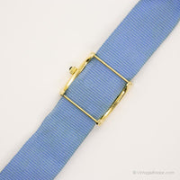 Dames rectangulaires vintage montre par Gruen | Tone d'or des années 90 montre