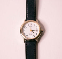 Timex Indiglo -Datumfenster Uhr für Frauen blau Uhr Gurt
