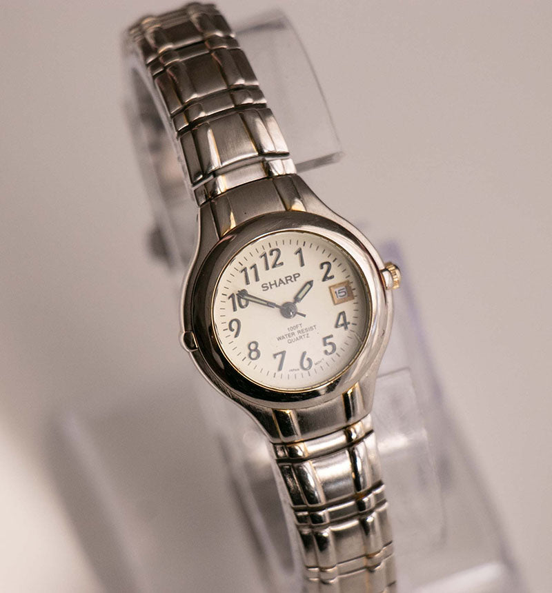 Vintage Water Resistant SHARP Quartz Watch for Women | Date Watch ...