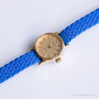 Vintage winzig Uhr für Damen | Gold-Ton Timex Uhr