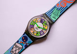 1994 porrista GV107 suizo Swatch reloj | 90 Fun Colorful Swatch