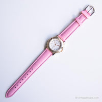 Vintage Carriage by Timex Ladies Watch | Pink Strap Watch for Her