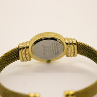 Vintage elegante Gruen reloj para ella | Reloj de pulsera de lujo con tono de oro