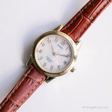 Jahrgang Timex Indiglo Quarz Uhr für Frauen | Elegante Armbanduhr