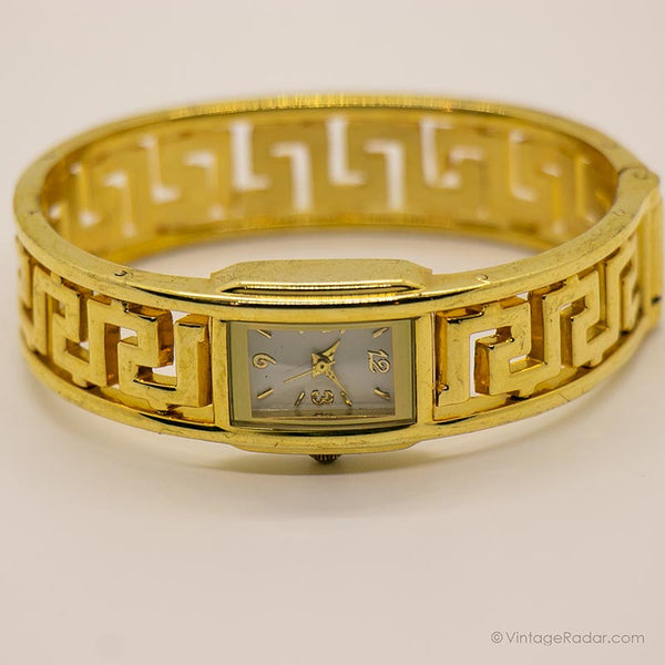 Elegantes Gold-Ton Uhr für sie | Erschwingliche Kleiderhandschauer