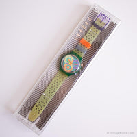 1993 Swatch SCL102 Sound reloj | Swatch Chrono con caja y papeles