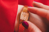 Antiguo Longines Cuarzo reloj para mujeres | Tono dorado Longines suizo reloj