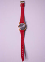 Ancien Timex Essentials Indiglo 30m montre Pour les femmes rouges montre Sangle