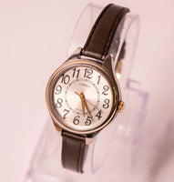 Chariot à deux tons par Timex Quartz montre pour femme