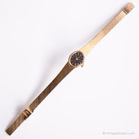 Tono de oro pequeño vintage reloj para ella | Timex Reloj de pulsera de damas
