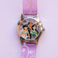 Vintage Silver-tone Disney Watch for Her | Elegant Princess Watch