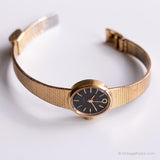 Vintage Tiny Gold-tone Watch for Her | Timex Ladies Wristwatch