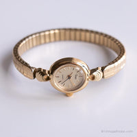 Elegante vintage Timex Guarda per lei | Orologio al quarzo in acciaio inossidabile
