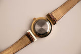 Visaje vintage de tono de oro reloj | Cuarzo vintage reloj para mujeres