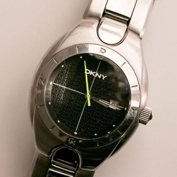 Acero inoxidable sólido DKNY reloj Para hombres | DKNY De los hombres reloj Antiguo
