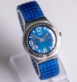 2002 Oceanlane ygs427g rare swatch Ironie montre | Date bleue swatch montre