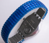 2002 OCEANLANE YGS427G Rare Swatch Irony Watch | Blue Date Swatch Watch