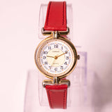 Gold Tone Carriage Quartz Elegant Watch for Women Vintage