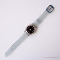 2001 Swatch GV113 PROFUNDO Watch | Vintage Black Swatch Gent
