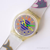 1992 Swatch GK701 Alta presión reloj | Día y fecha Swatch