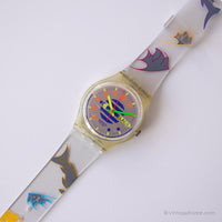 1992 Swatch GK701 haute pression montre | Jour et date Swatch