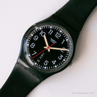 2003 Swatch GB750 Red Sunday Watch | يوم وتاريخ خمر Swatch