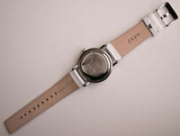 Quartz terner vintage montre Pour les hommes | Grand silver-tone montre pour lui