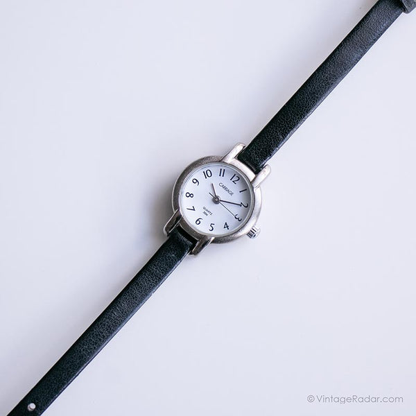 Orologio da carrozza vintage Timex | Orologio per ufficio tono d'argento