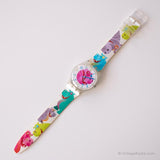 2005 Swatch GE154 JUNGLE FRIEND Watch | Vintage Colorful Swatch Gent