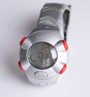 Swatch Digital Beat Transphere II YFS4007AG | Vintage Digital Swiss Uhr