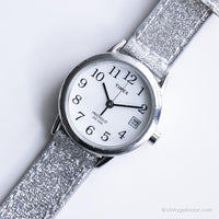 Jahrgang Timex Indiglo -Datum Uhr | Damen kleiden Armbanduhren