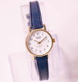 Acqua von Timex Indiglo Damen Uhr Blaues Leder Uhr Gurt