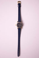 Acqua von Timex Indiglo Damen Uhr Blaues Leder Uhr Gurt